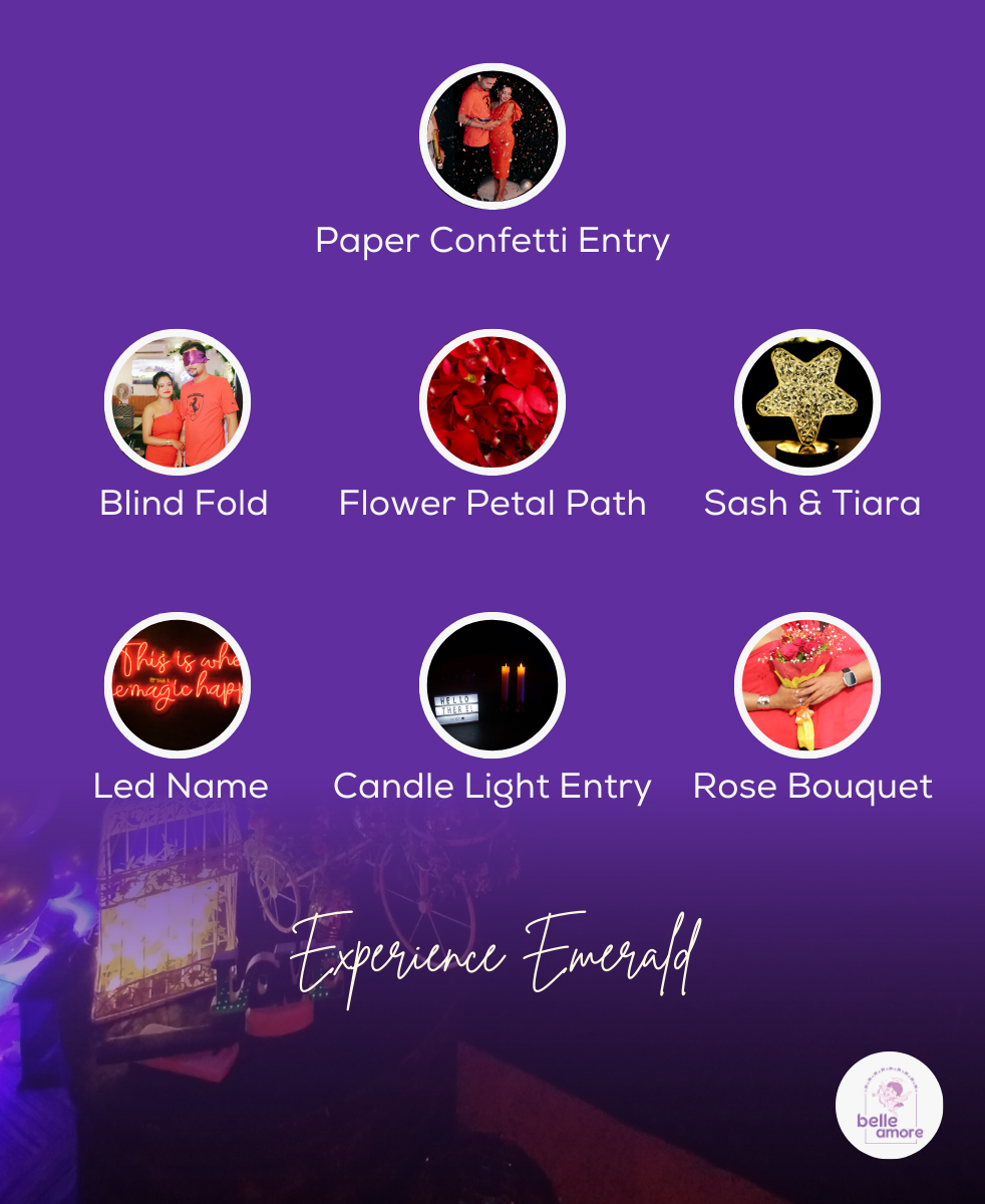 Experience Emerald - ₹9999 (Book Now - ₹999 )